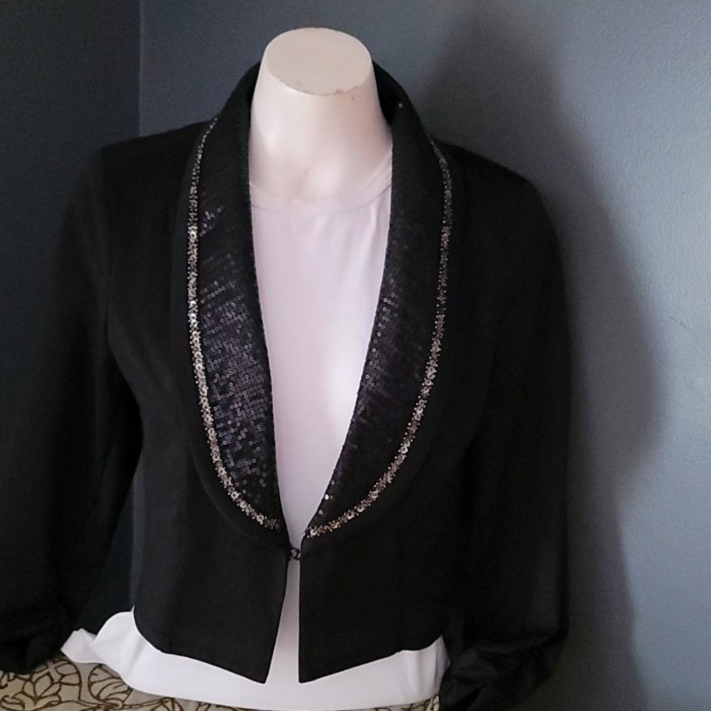Sequence Cropped Jacket Size L - image 1